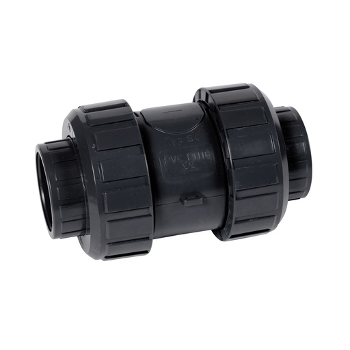 [121098] Ventil nepovratni S4 DN65 PVC d75 PN16 opruga EPDM